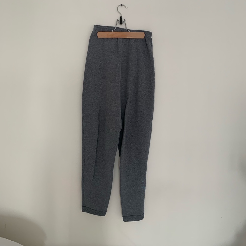 Grey sweatpants